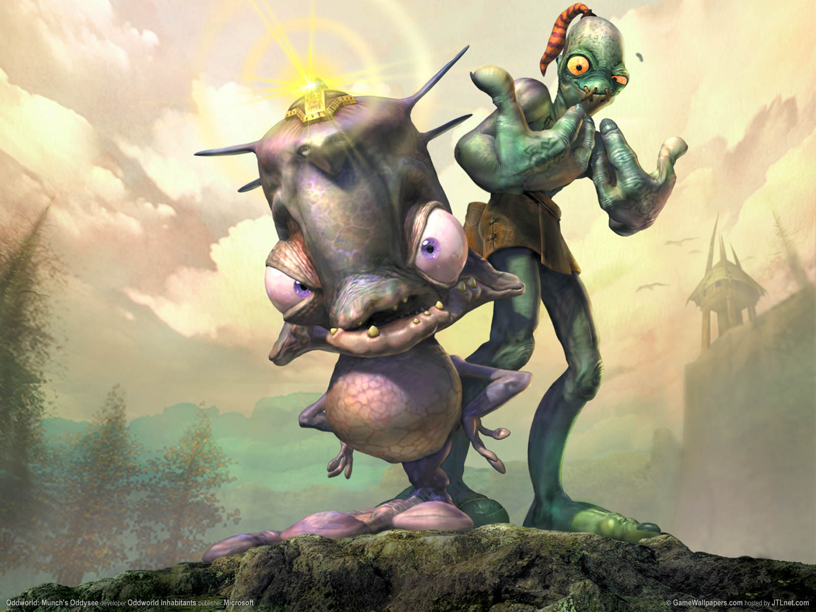 Munch's Oddysee wallpaper 15 1600x1200