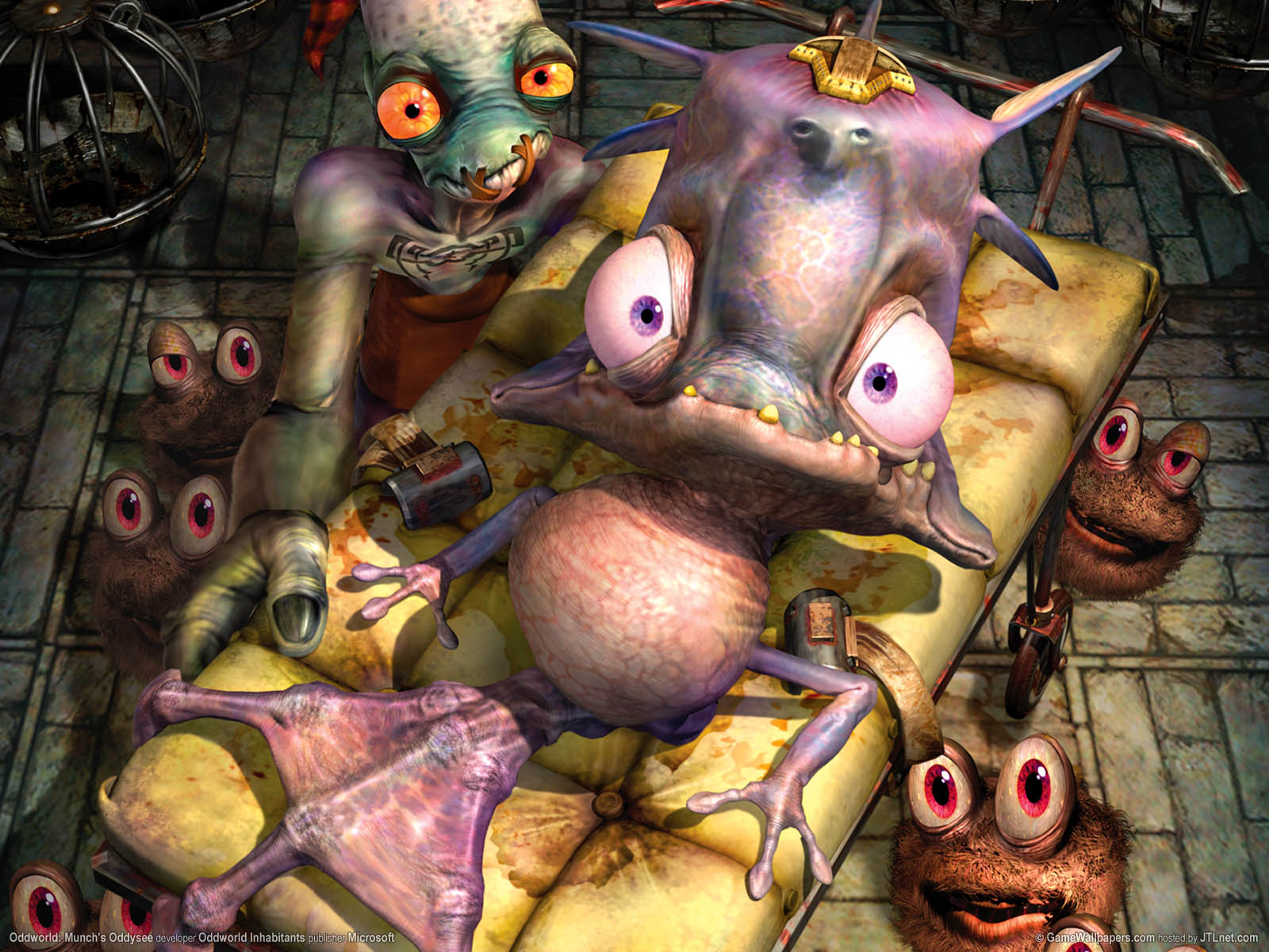 Munch's Oddysee wallpaper 17 1600x1200