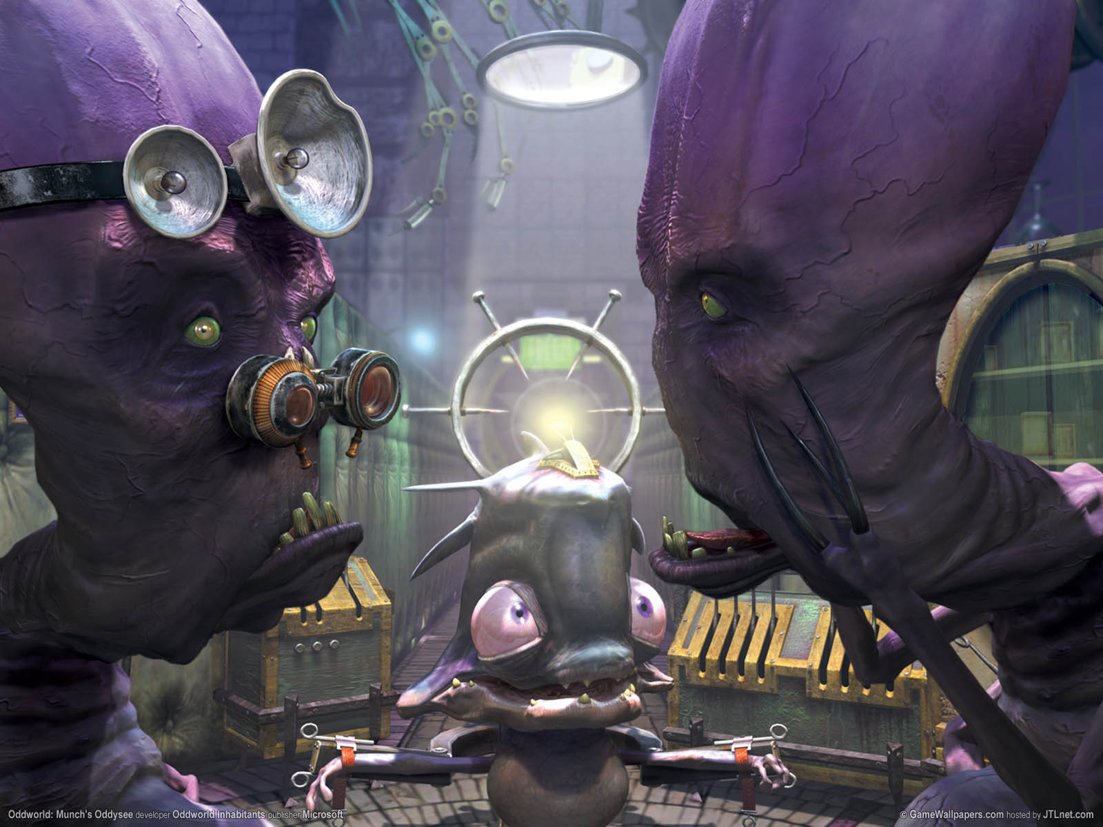 Munch's Oddysee wallpaper 19 1600x1200