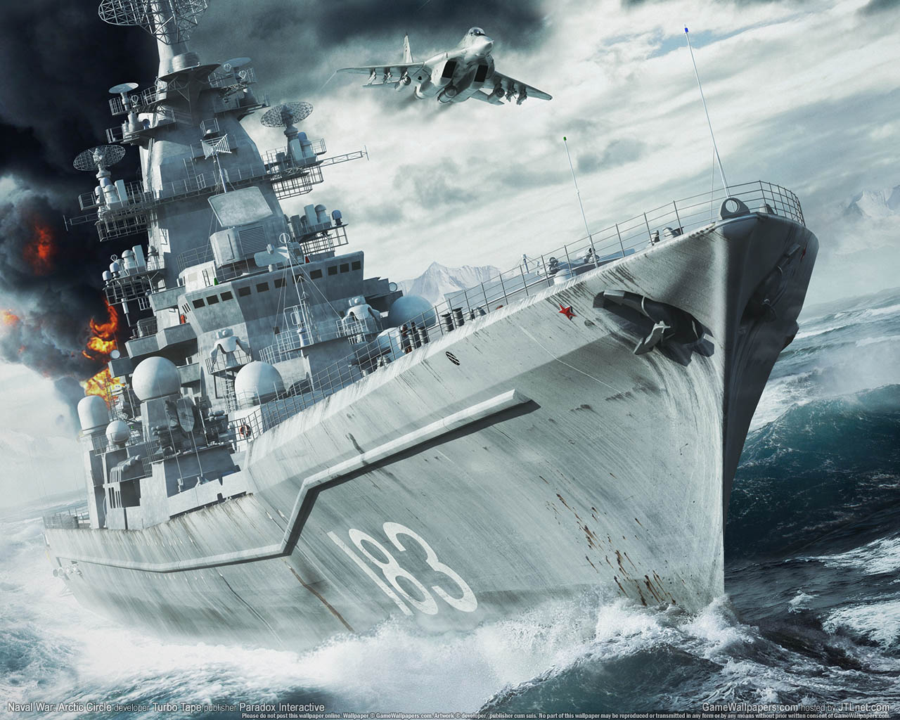 Naval War: Arctic Circle fond d'cran 01 1280x1024