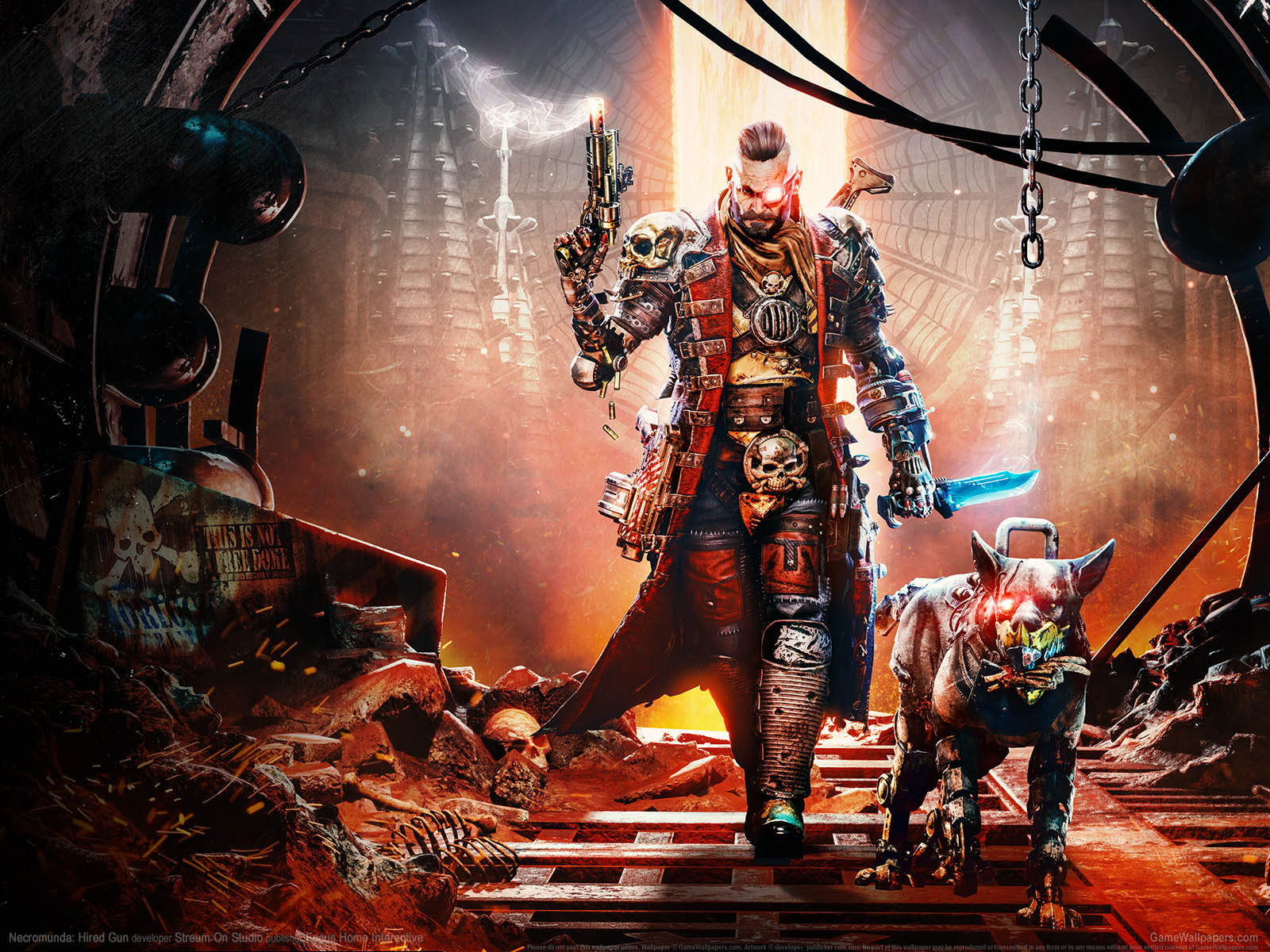 Necromunda%253A Hired Gun wallpaper 01 1600x1200