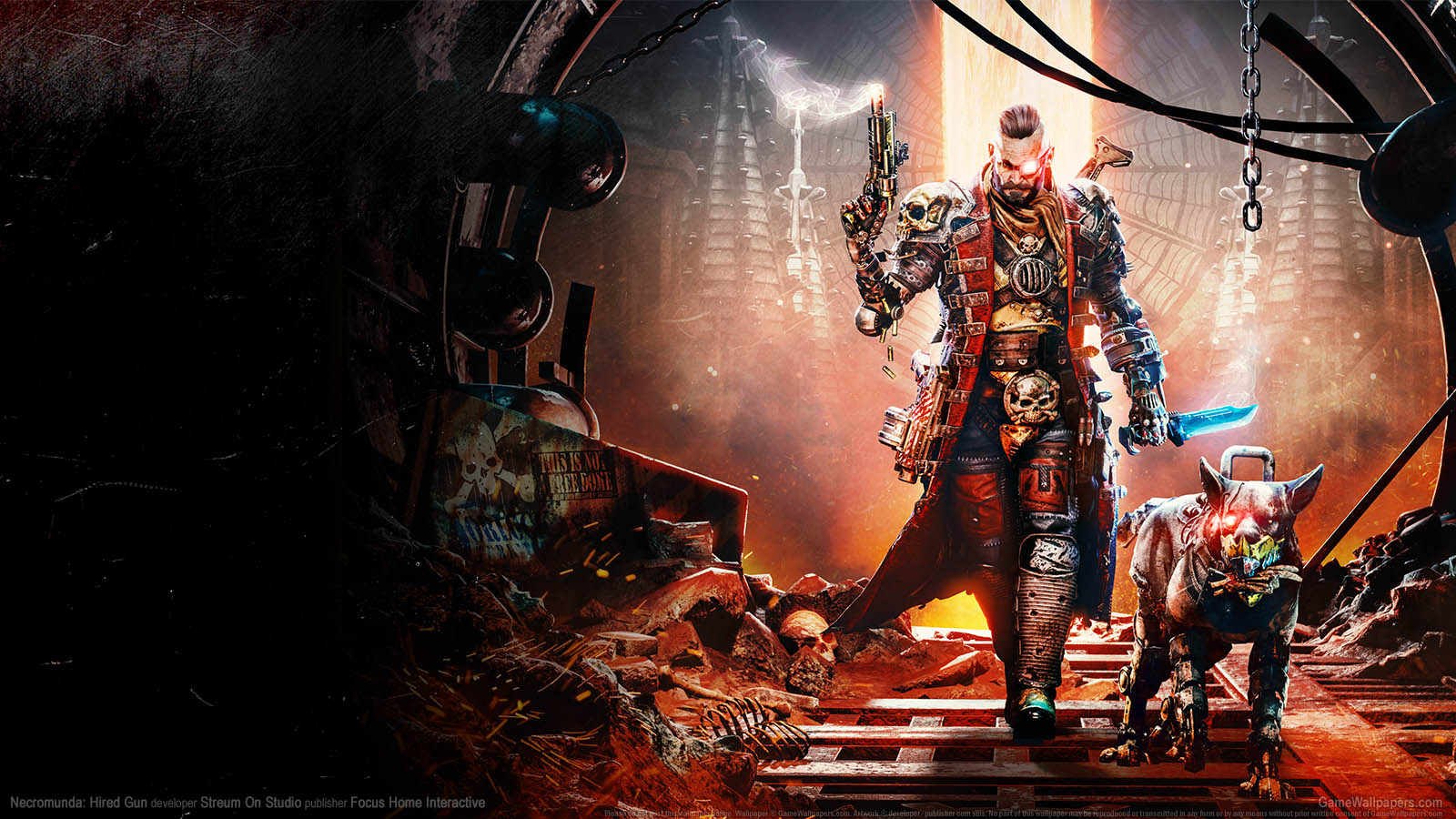 Necromunda: Hired Gun wallpaper 01 1600x900