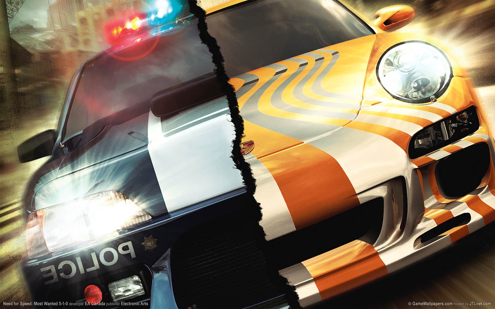 Need for Speed: Most Wanted 5-1-0 achtergrond 01 1680x1050