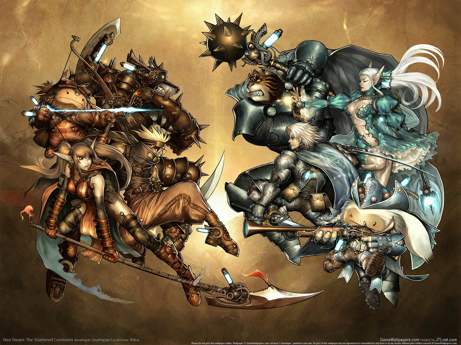 Neo Steam: The Shattered Continent wallpaper 01 1600x1200