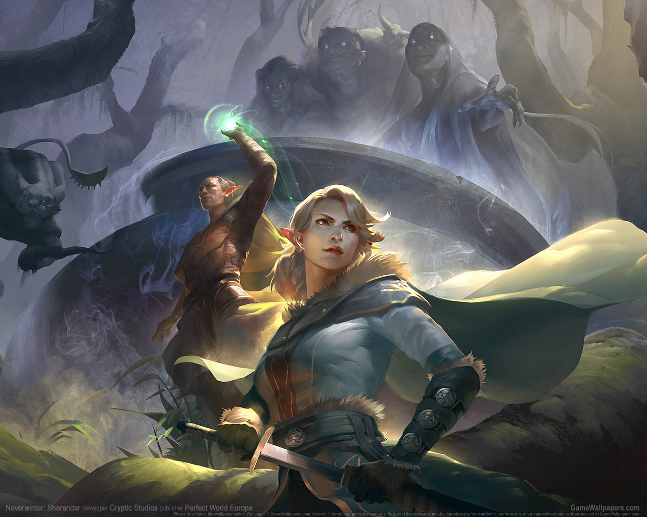 Neverwinter: Sharandar wallpaper 01 1280x1024