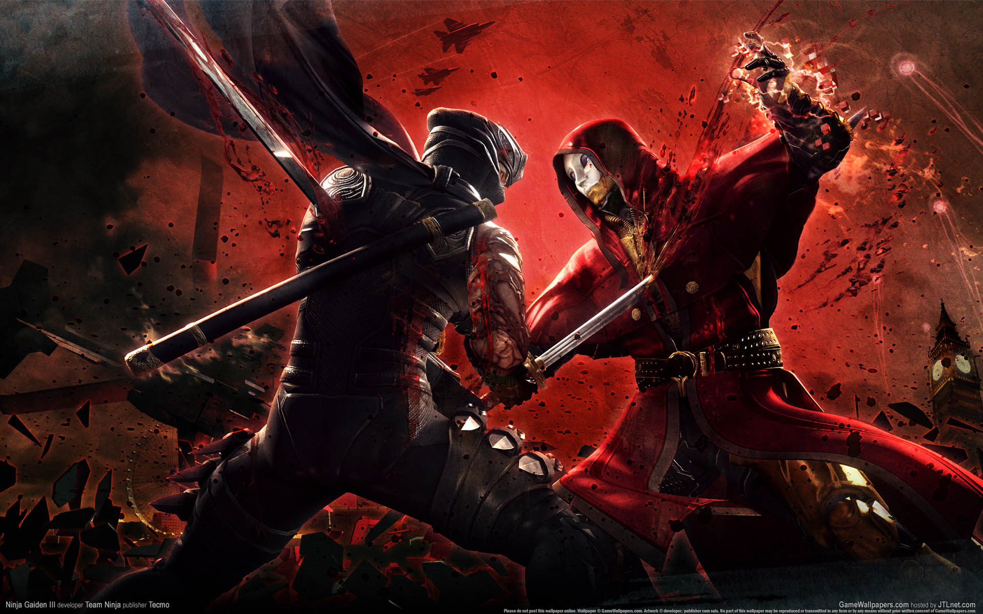 Ninja Gaiden 3 achtergrond 02 1920x1200