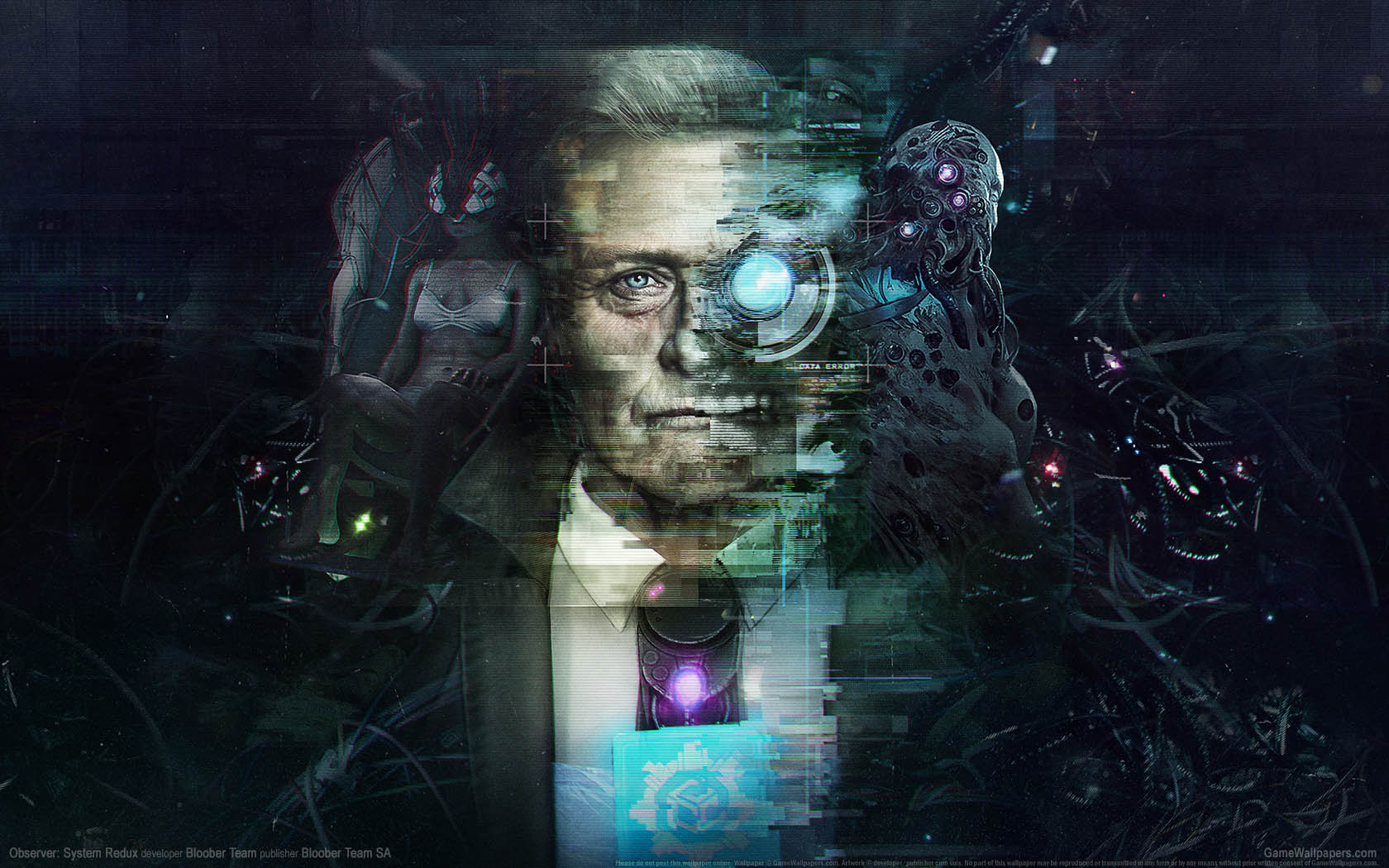 Observer: System Redux wallpaper 01 1680x1050