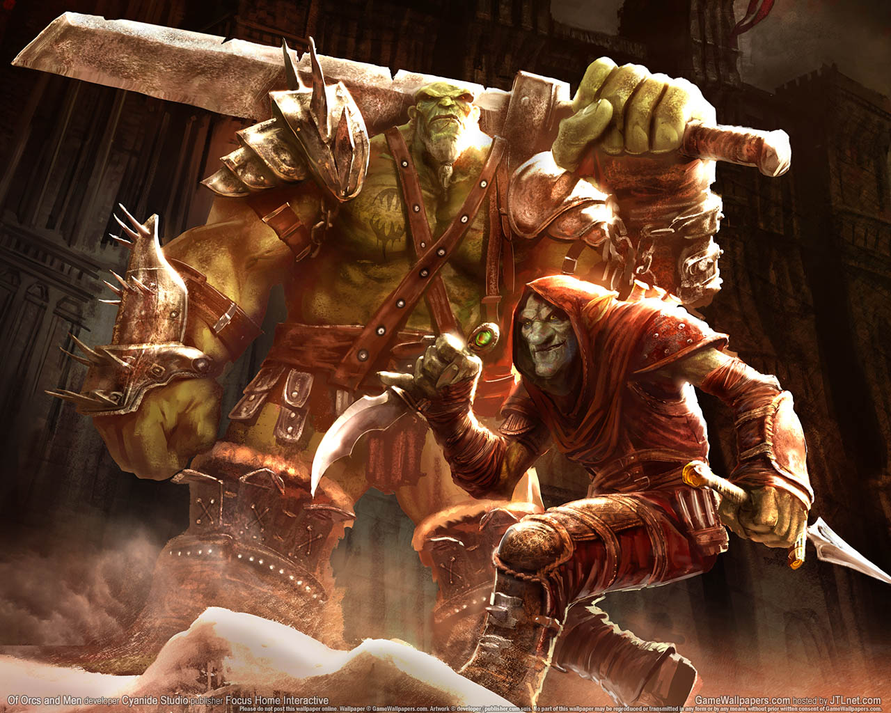 Of Orcs and Men wallpaper 01 1280x1024