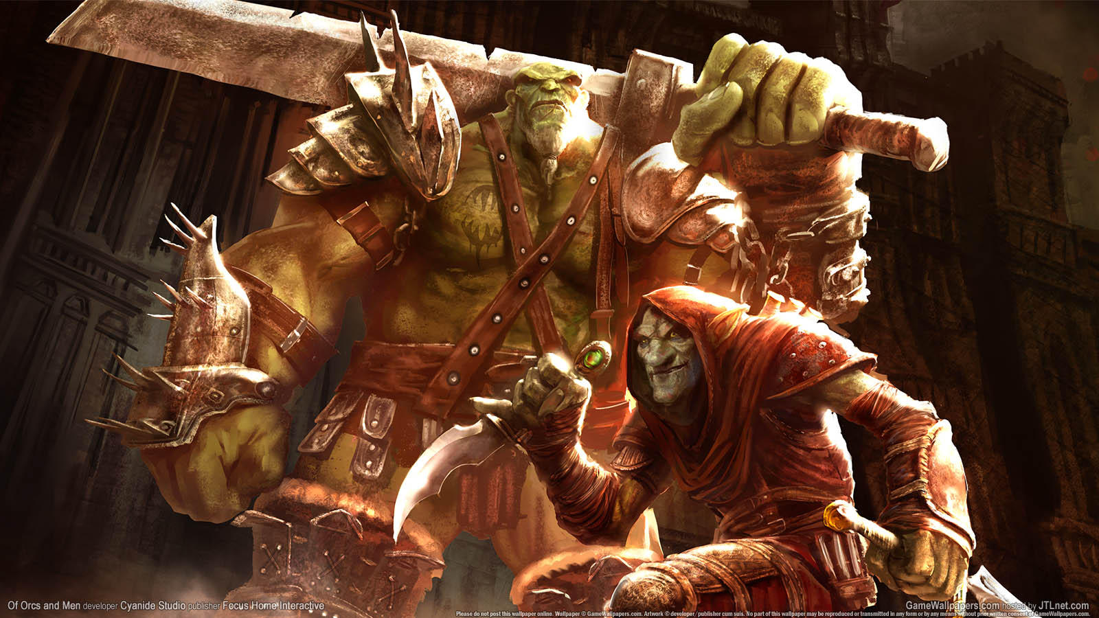 Of Orcs and Men fond d'cran 01 1600x900