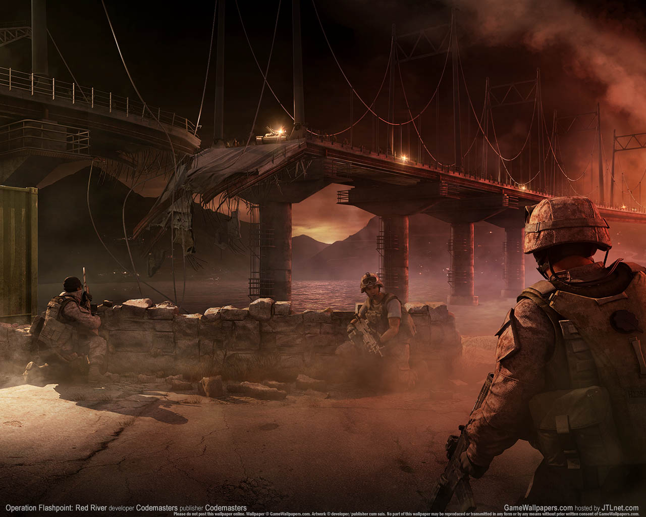 Operation Flashpoint: Red Riverνmmer=05 fond d'cran  1280x1024