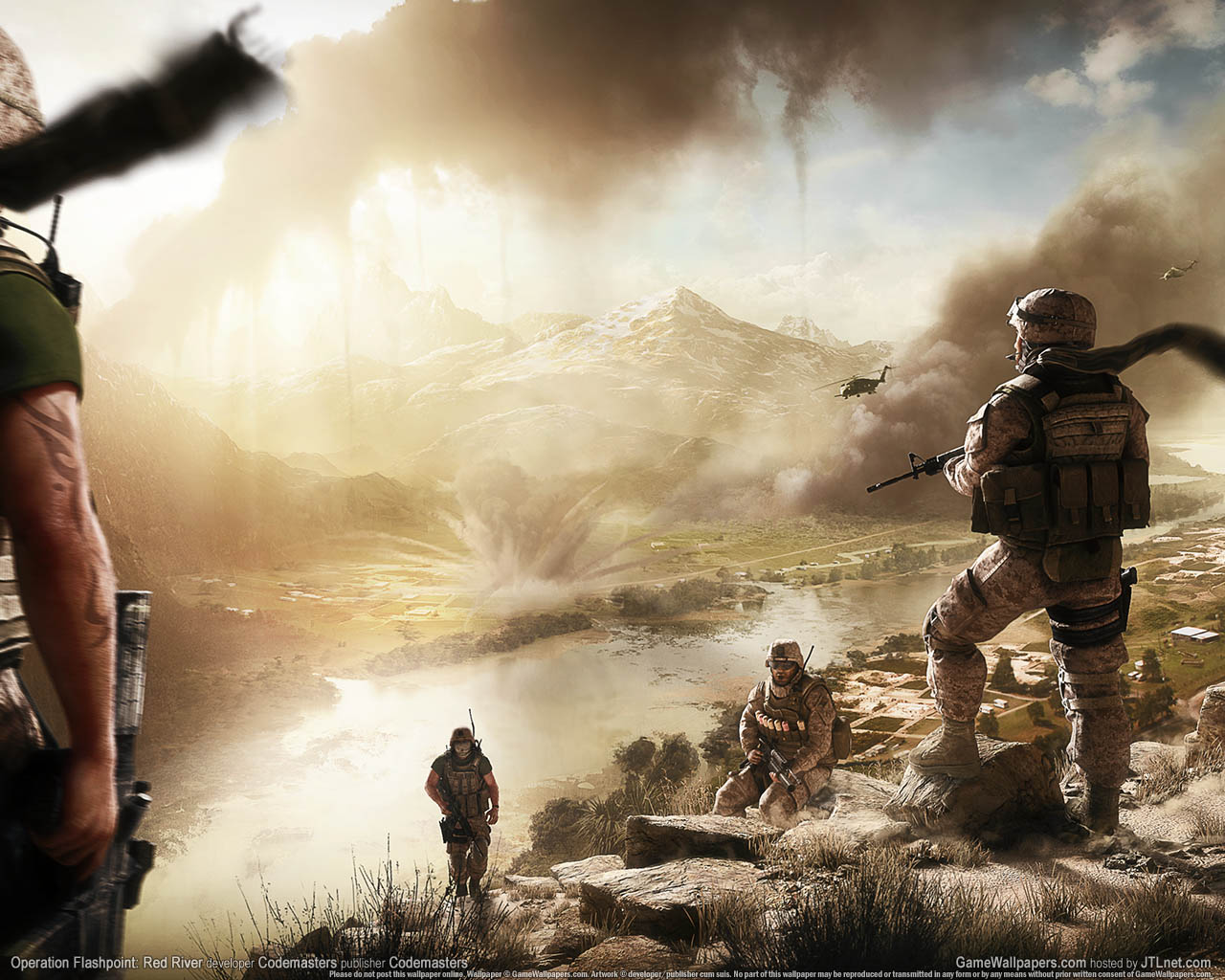Operation Flashpoint: Red Riverνmmer=06 achtergrond  1280x1024