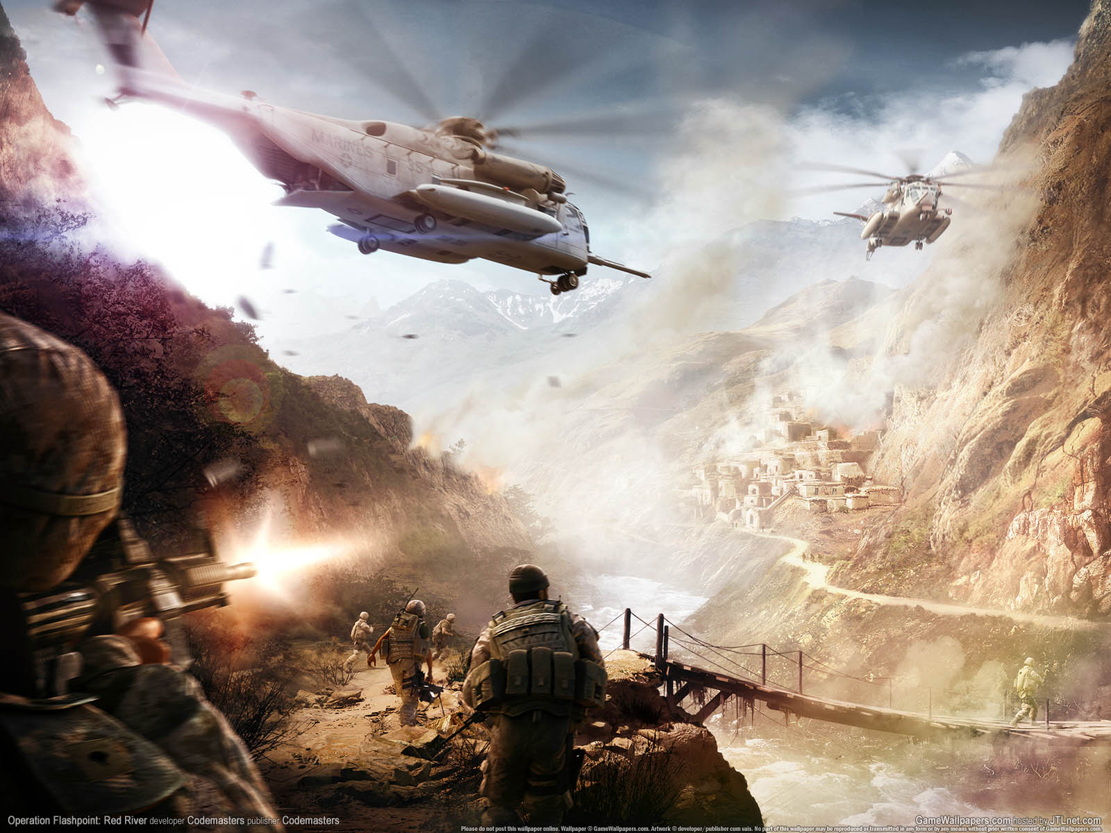 Operation Flashpoint: Red Riverνmmer=08 wallpaper  1600x1200