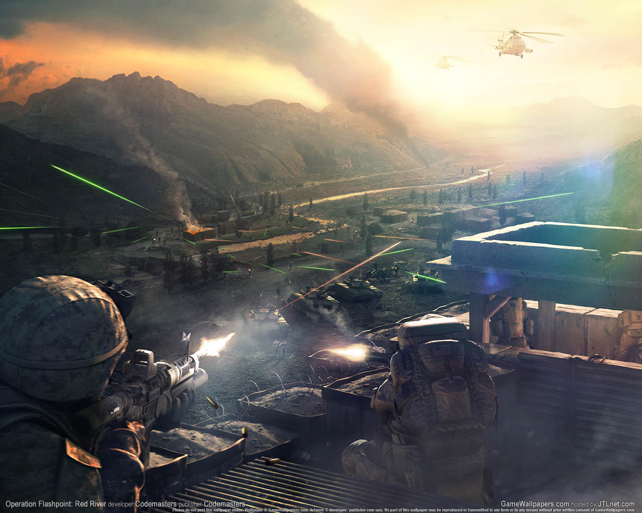Operation Flashpoint: Red River achtergrond 09 1280x1024