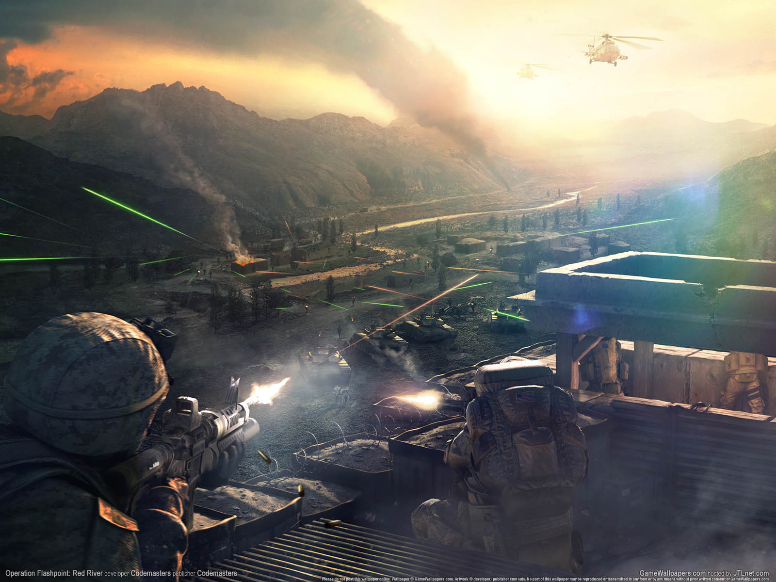 Operation Flashpoint: Red Riverνmmer=09 wallpaper  1600x1200