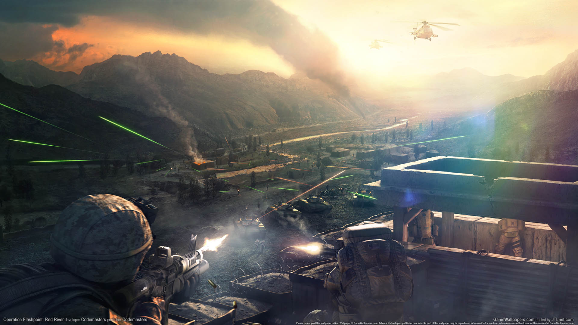 Operation Flashpoint: Red Riverνmmer=09 Hintergrundbild  1920x1080