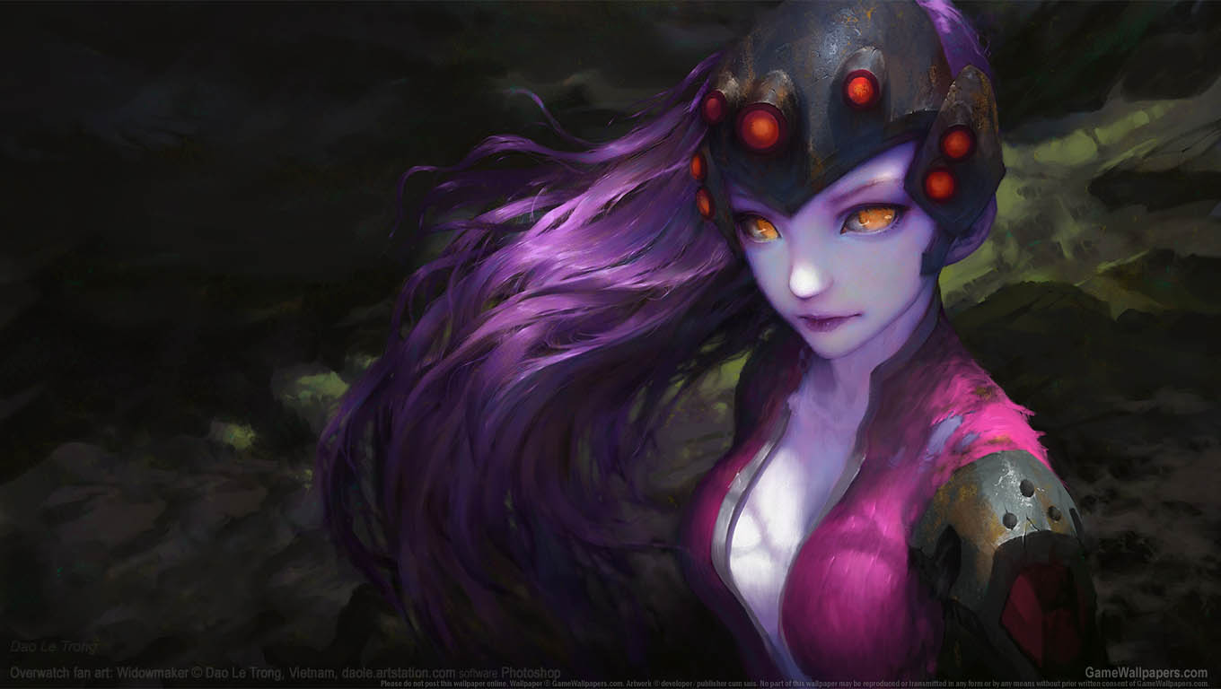 Overwatch fan art wallpaper 01 1360x768
