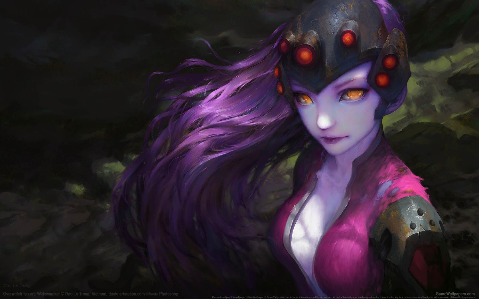 Overwatch fan art wallpaper 01 1680x1050