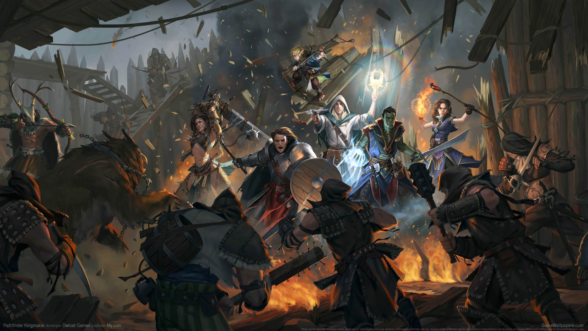 Pathfinder: Kingmaker fond d'cran 01 1920x1080