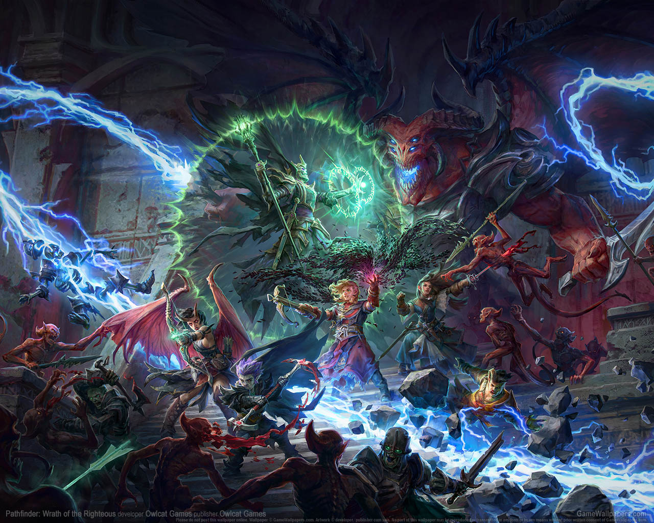 Pathfinder: Wrath of the Righteous wallpaper 02 1280x1024