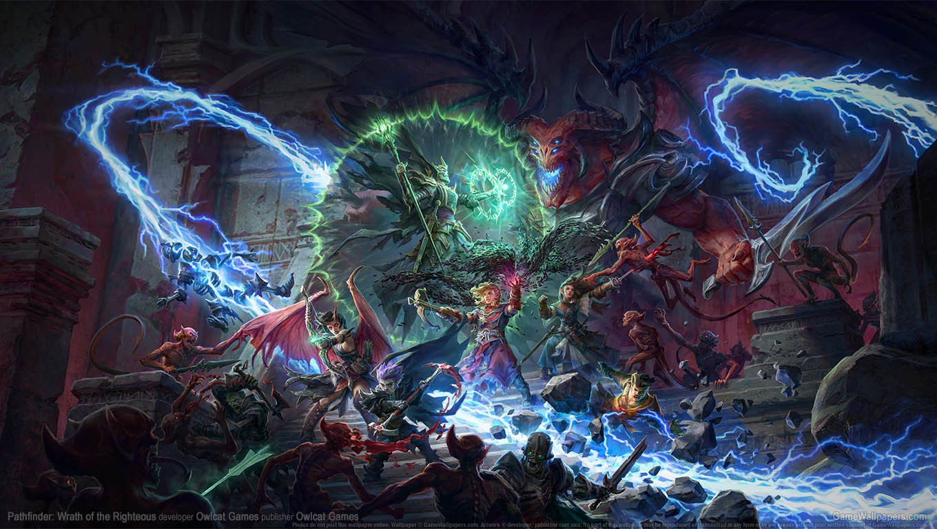 Pathfinder: Wrath of the Righteous wallpaper 02 1360x768