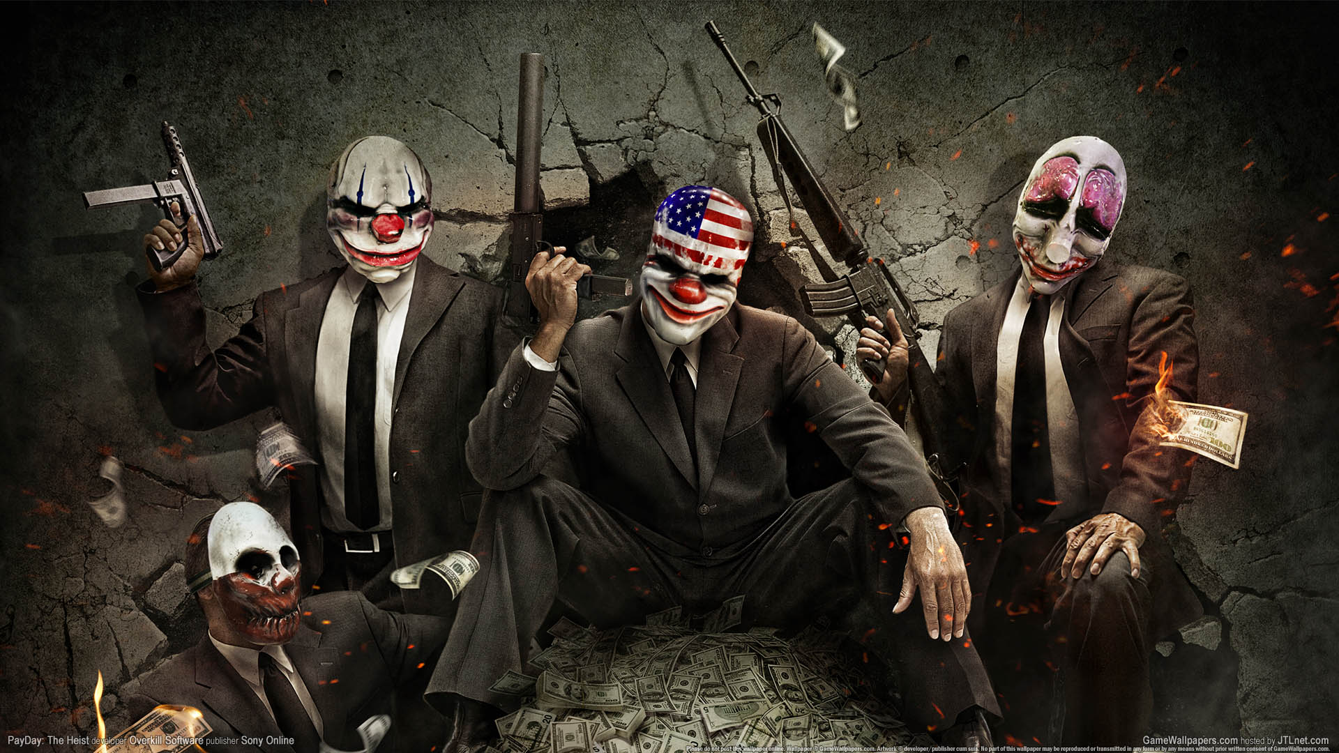 PayDay: The Heist achtergrond 01 1920x1080