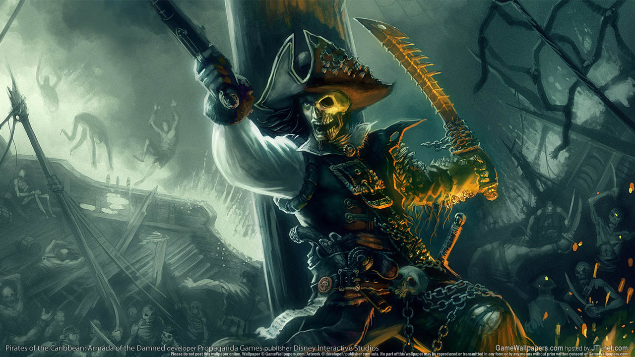 Pirates of the Caribbean: Armada of the Damned achtergrond 01 1280x720