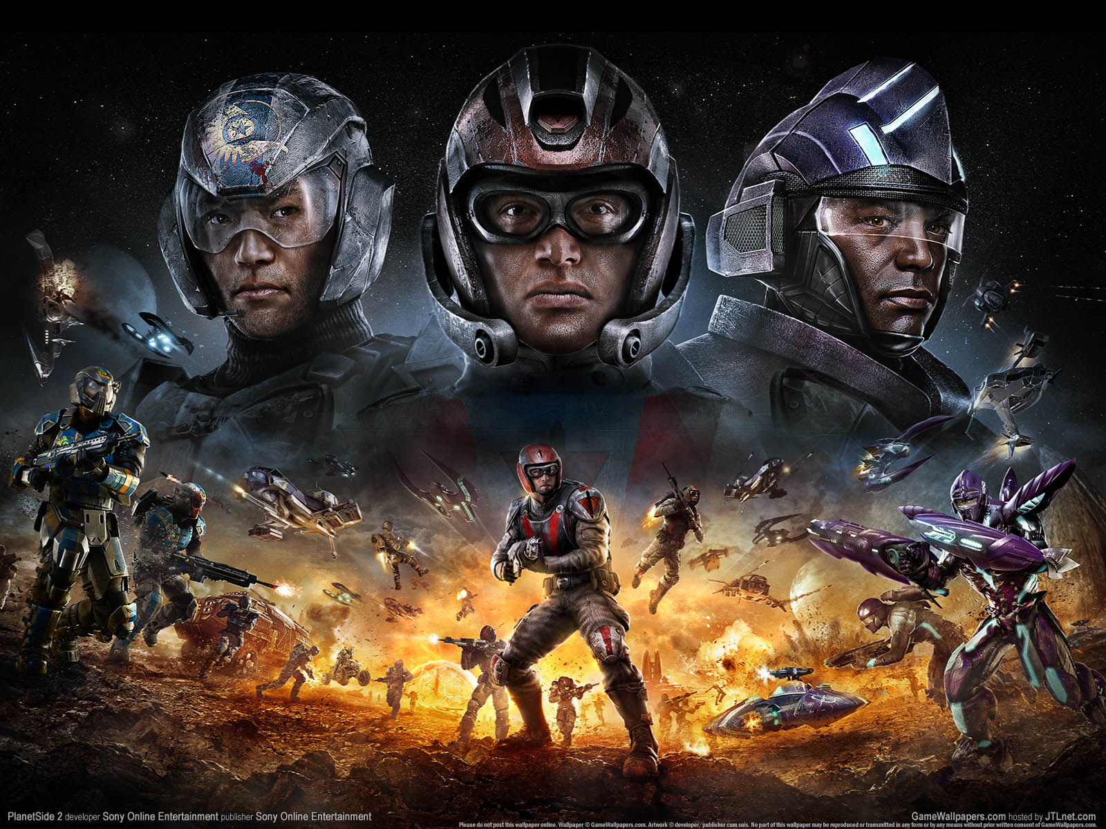 PlanetSide 2 fond d'cran 02 1600x1200