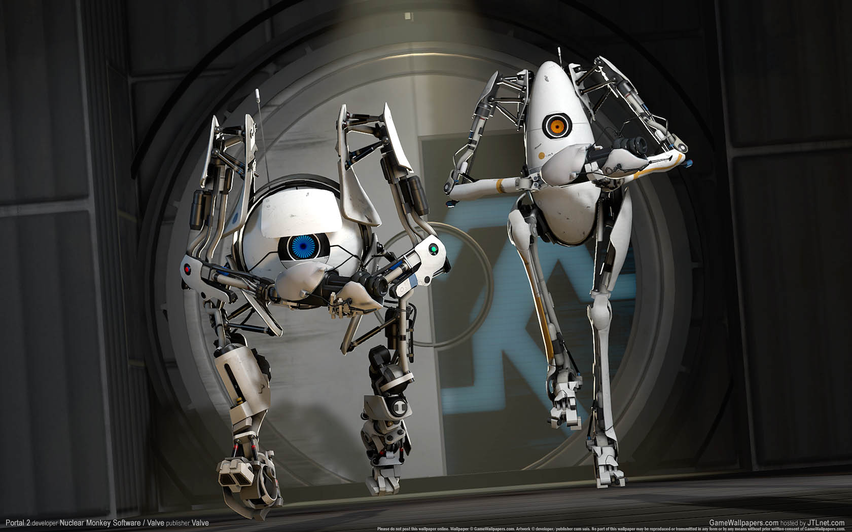 Portal 2 achtergrond 02 1680x1050