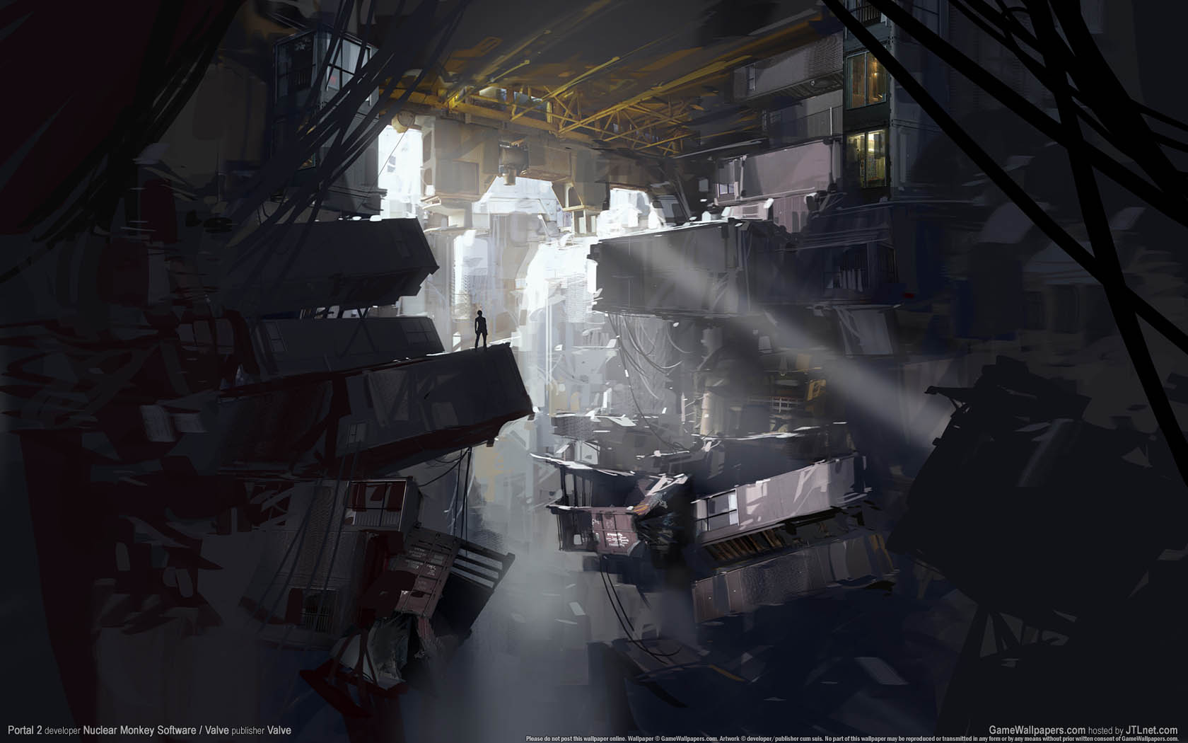 Portal 2 achtergrond 03 1680x1050