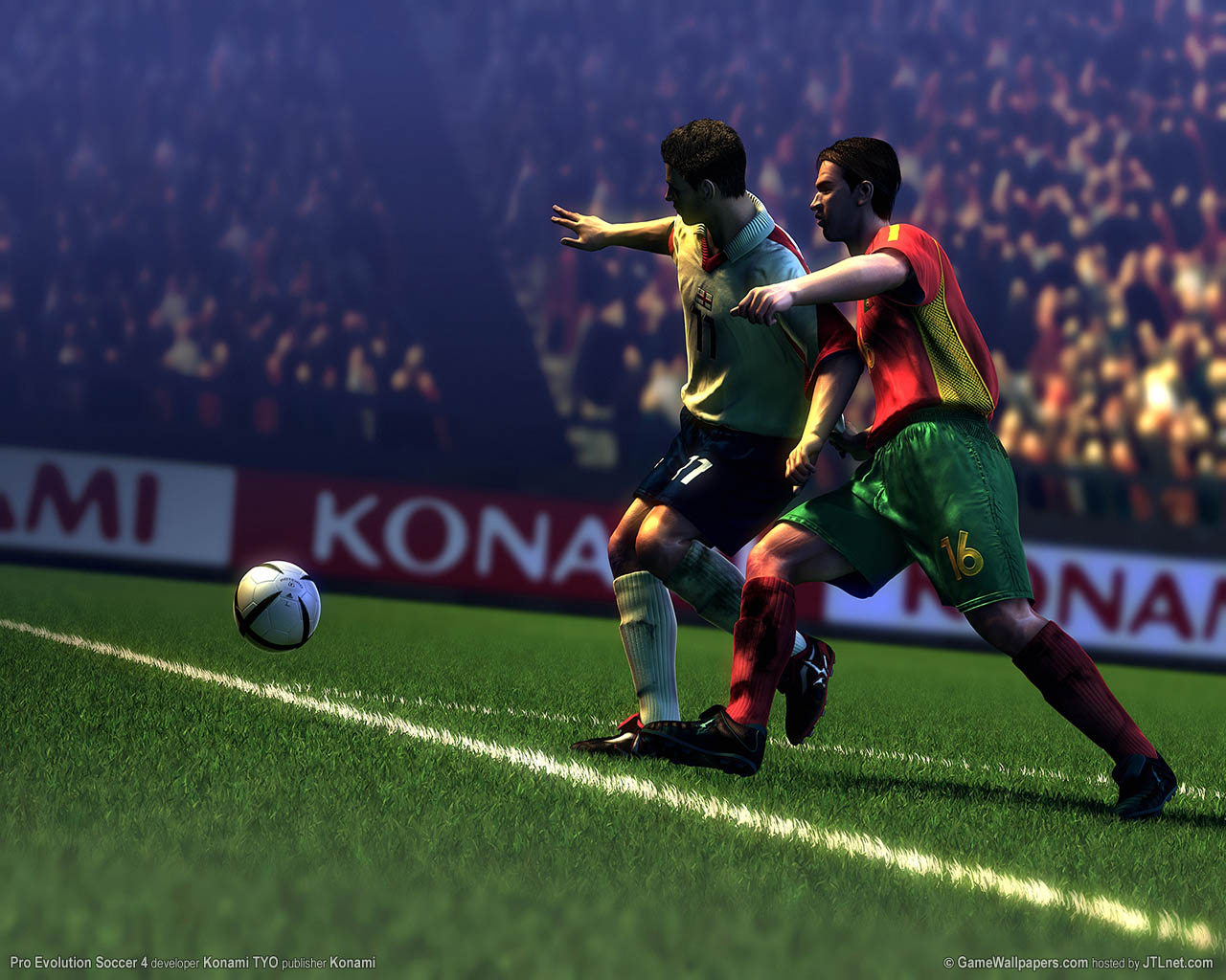 Pro Evolution Soccer 4 Hintergrundbild 02 1280x1024