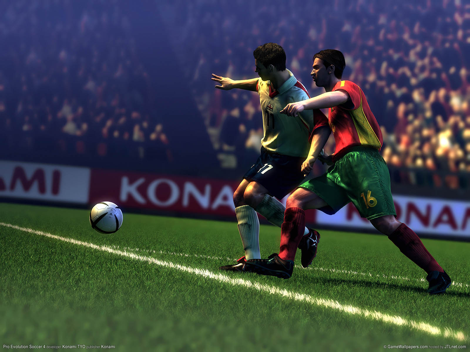 Pro Evolution Soccer 4 achtergrond 02 1600x1200