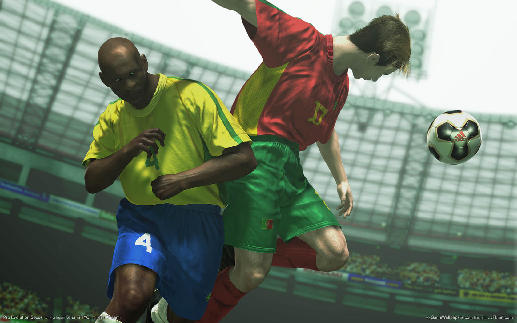 Pro Evolution Soccer 5 Hintergrundbild 01 1680x1050