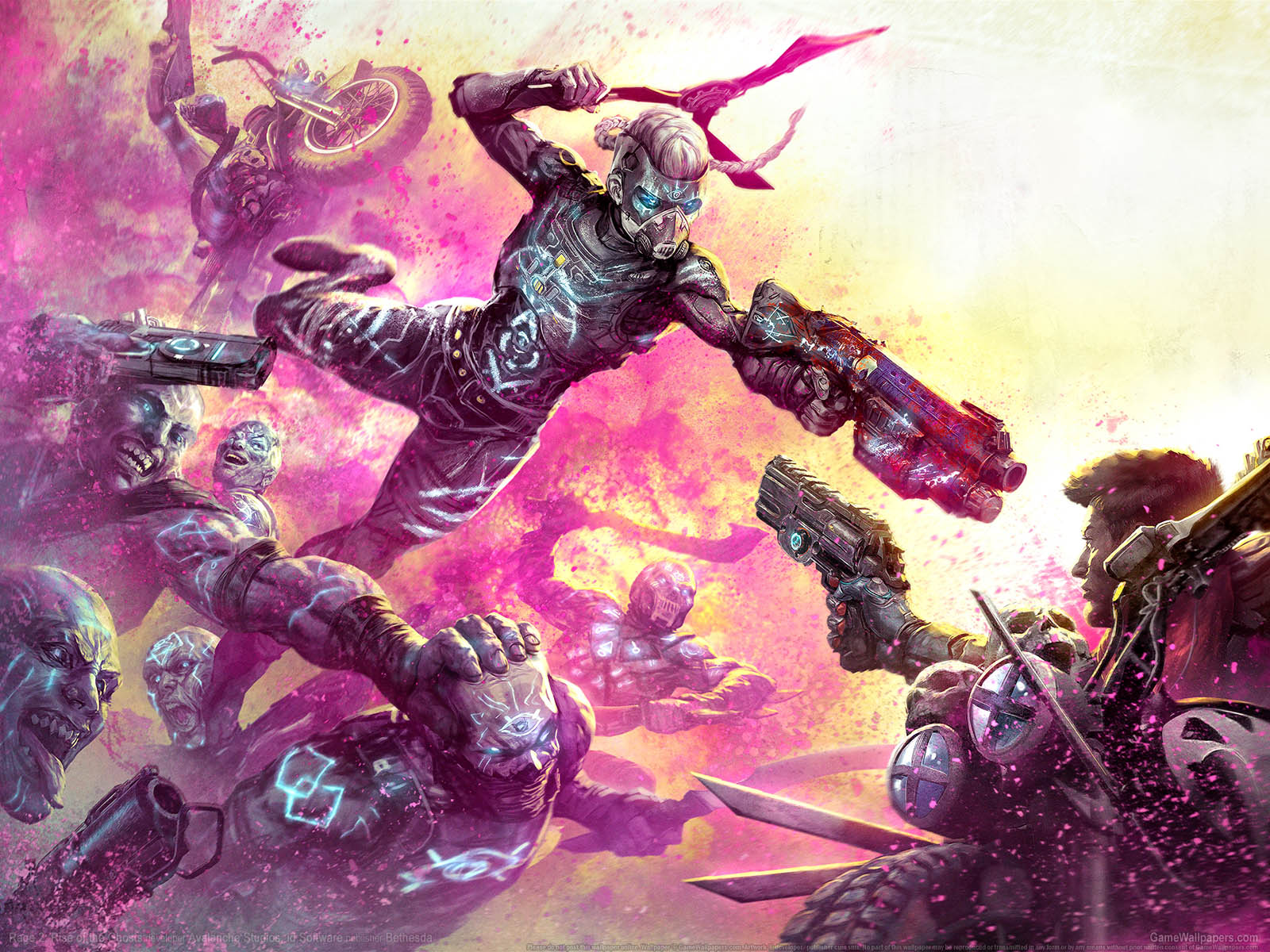 Rage 2: Rise of the Ghosts achtergrond 01 1600x1200