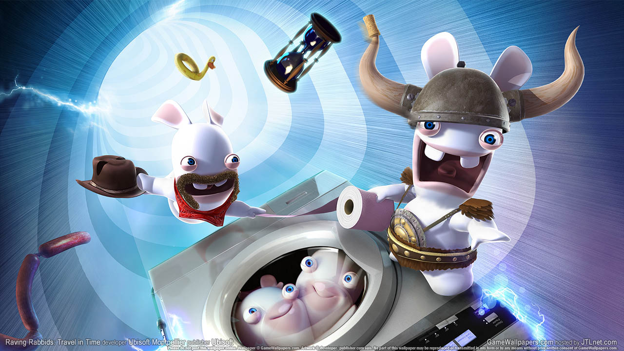 Raving Rabbids: Travel in Time wallpaper 02 1280x720
