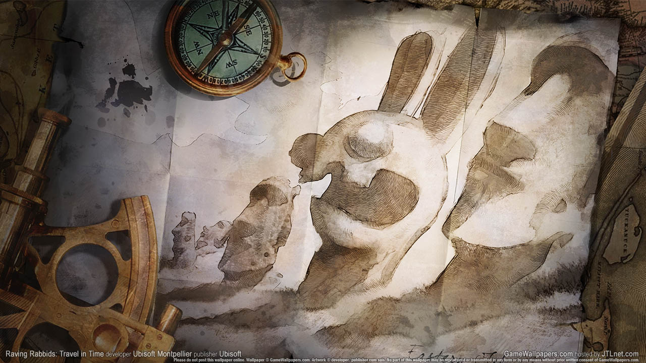 Raving Rabbids: Travel in Time achtergrond 03 1280x720