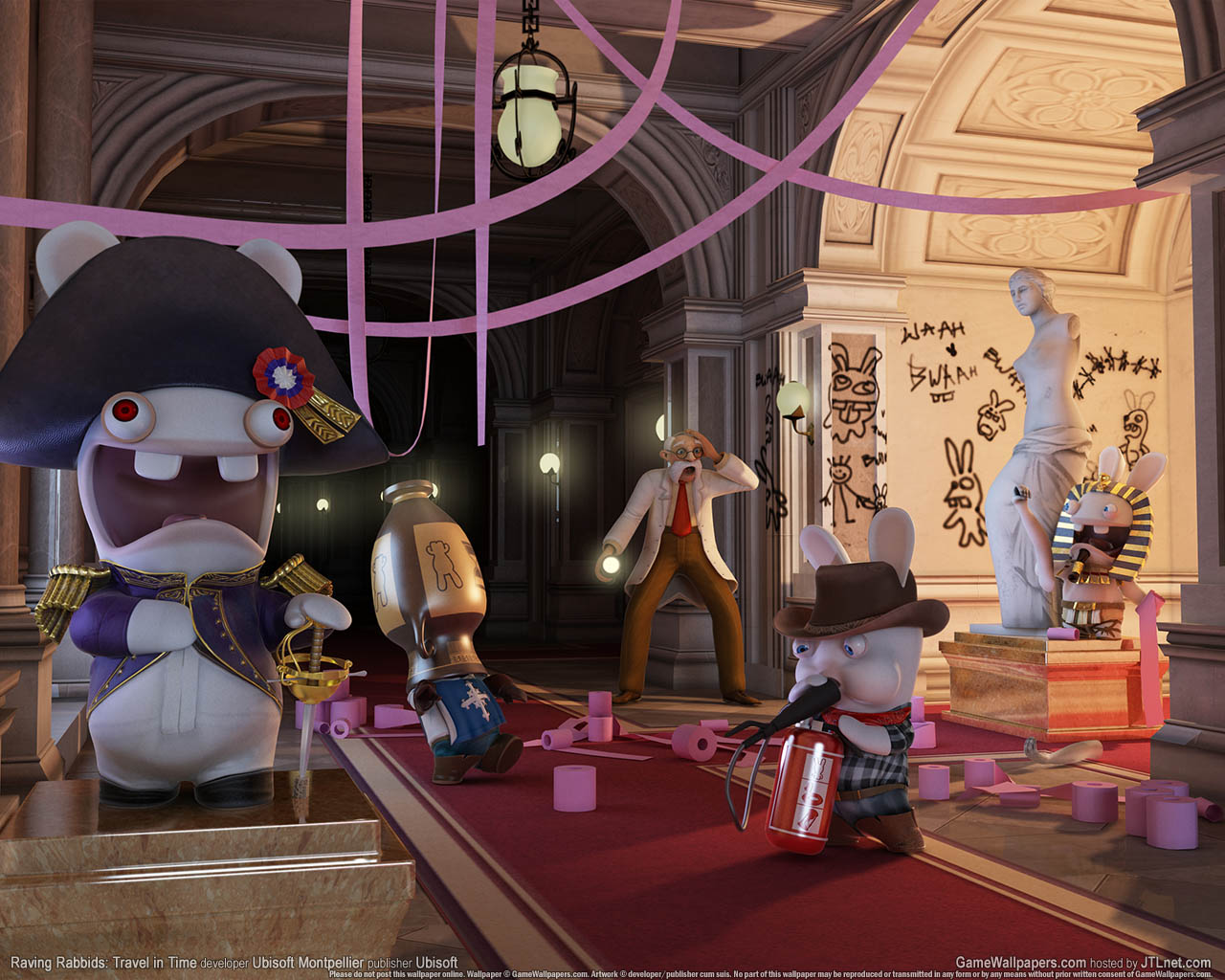 Raving Rabbids: Travel in Time fondo de escritorio 04 1280x1024