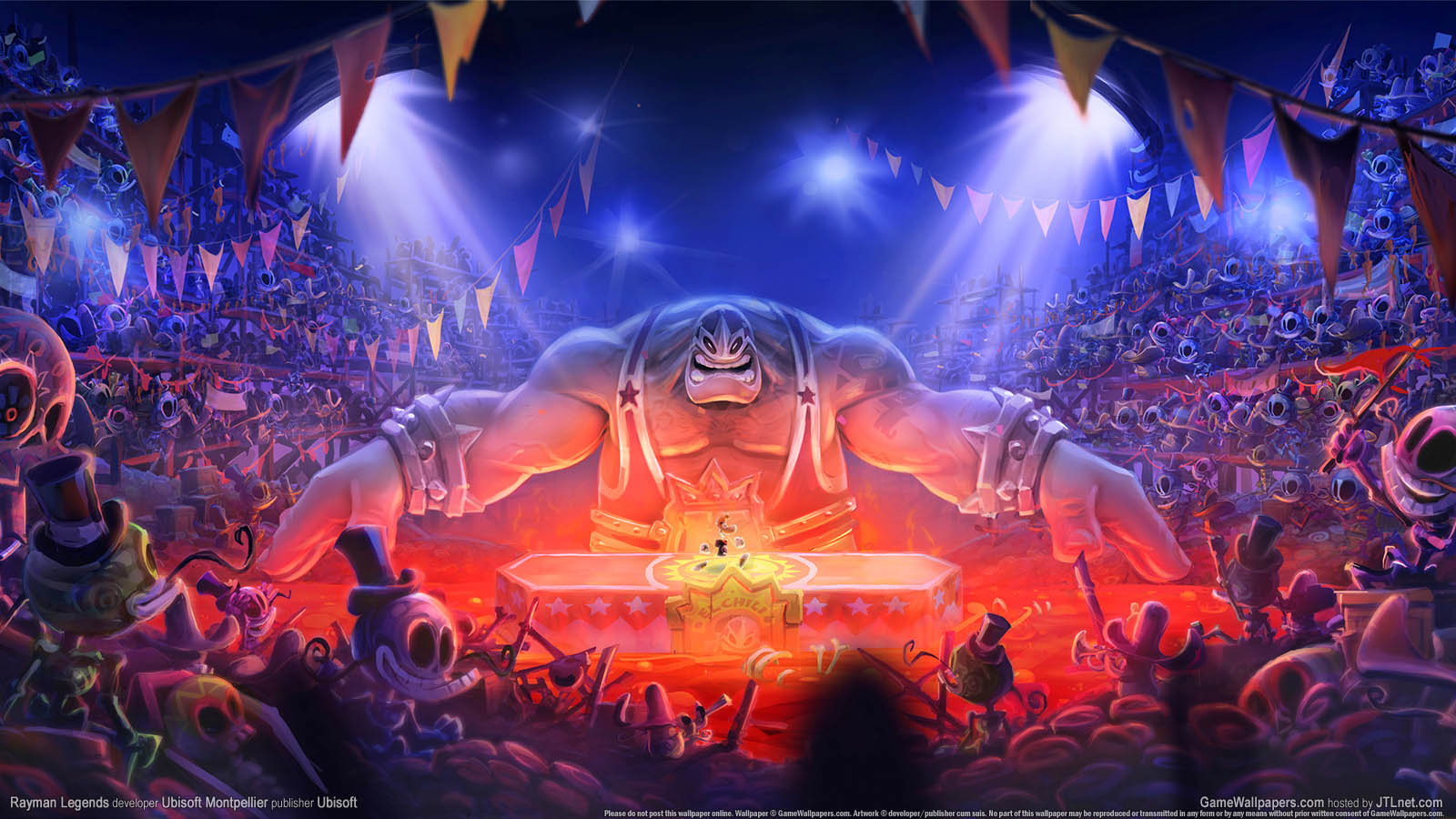 Rayman Legends achtergrond 01 1600x900