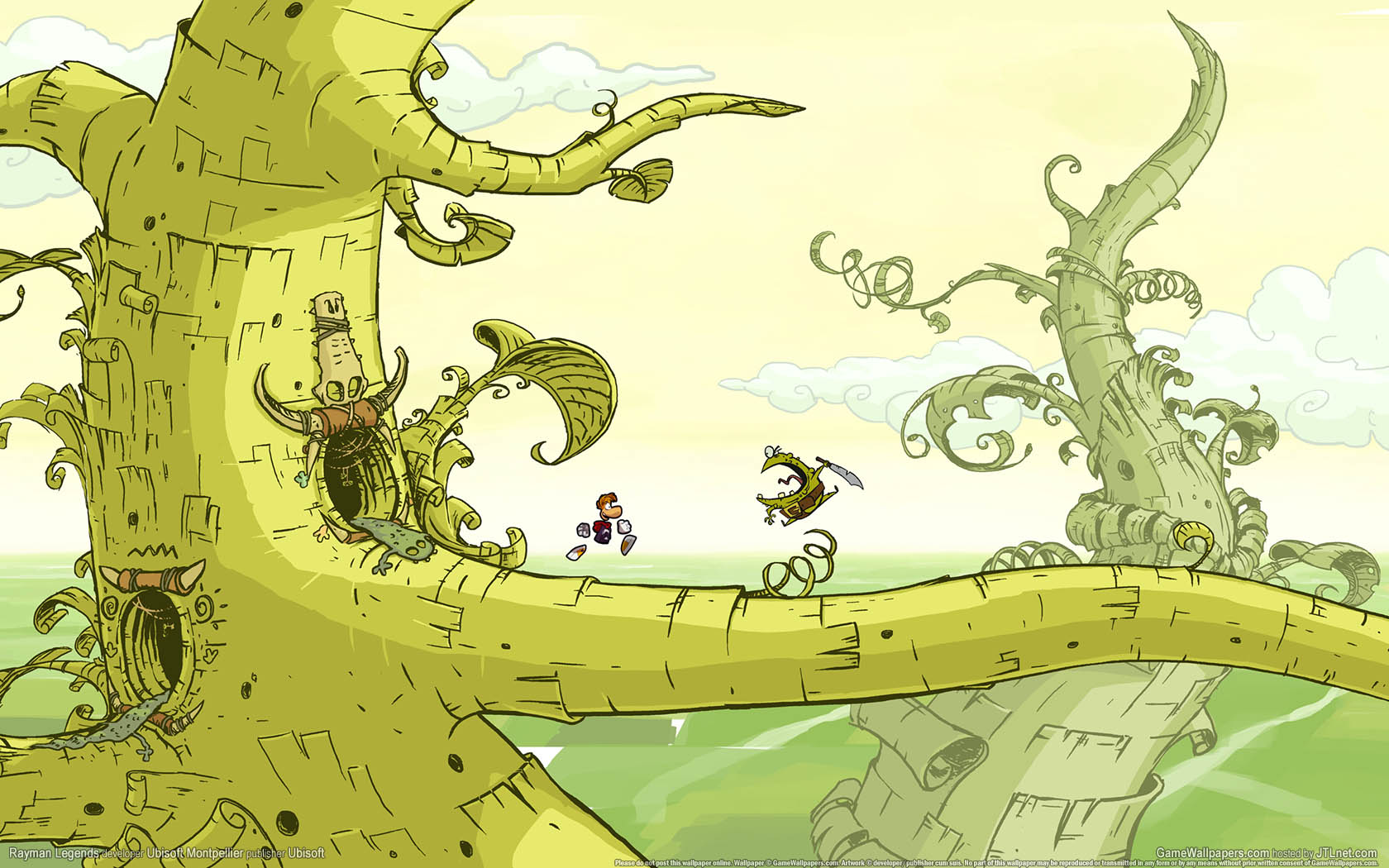 Rayman Legends achtergrond 02 1680x1050