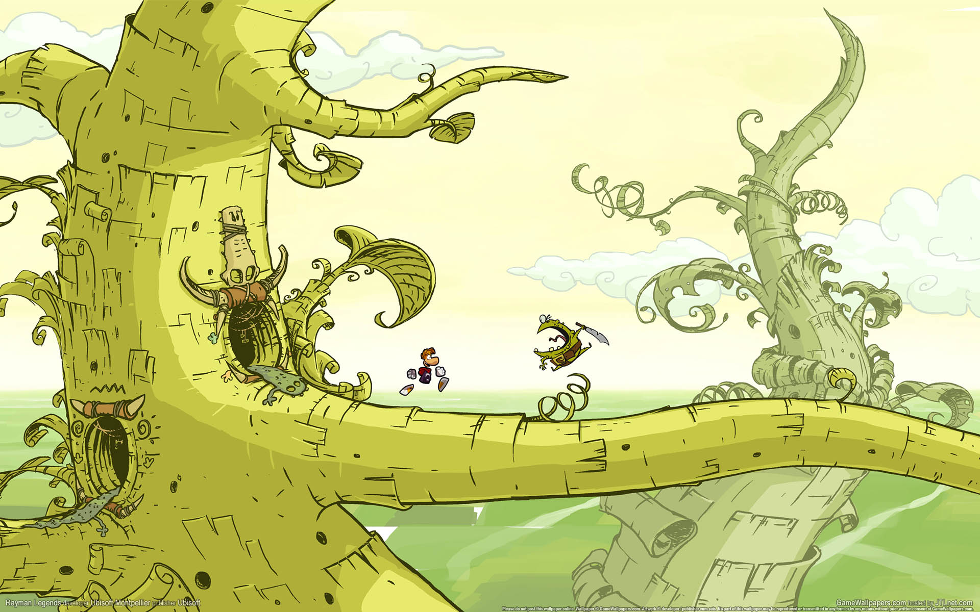 Rayman Legends achtergrond 02 1920x1200