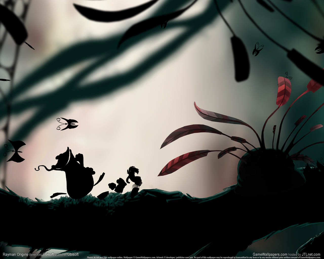 Rayman Originsνmmer=01 fond d'cran  1280x1024