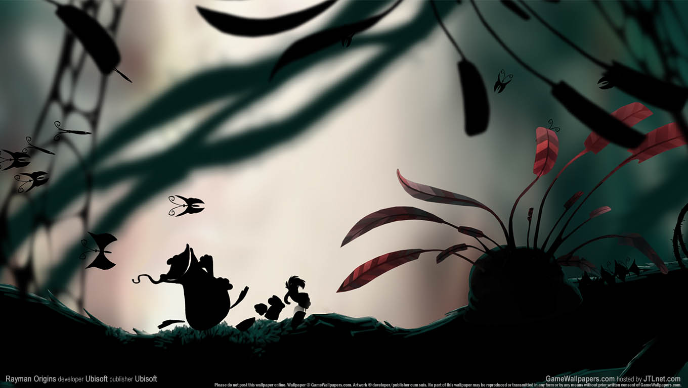 Rayman Origins wallpaper 01 1360x768