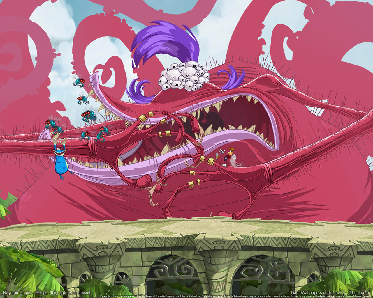 Rayman Origins wallpaper 02 1280x1024