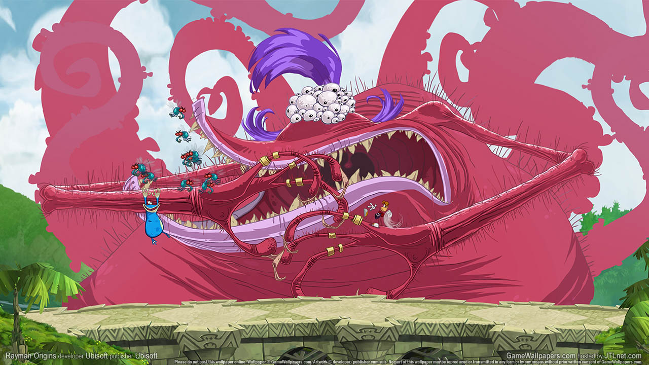 Rayman Origins wallpaper 02 1280x720