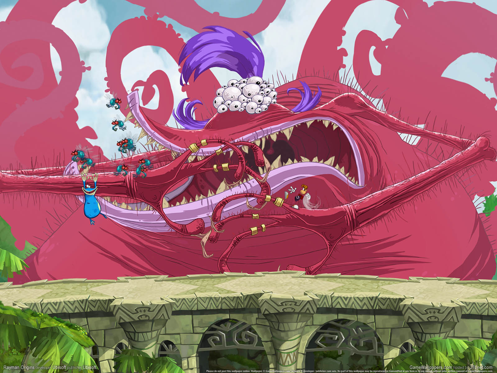 Rayman Origins achtergrond 02 1600x1200