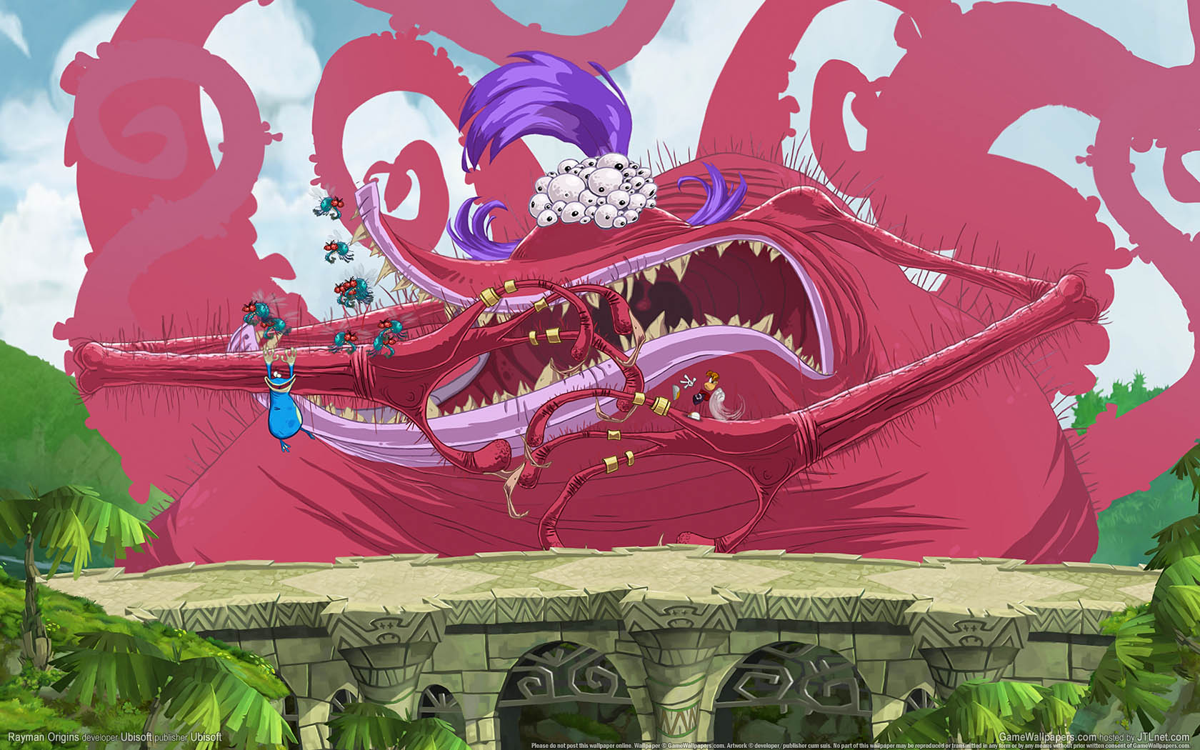 Rayman Origins fond d'cran 02 1680x1050