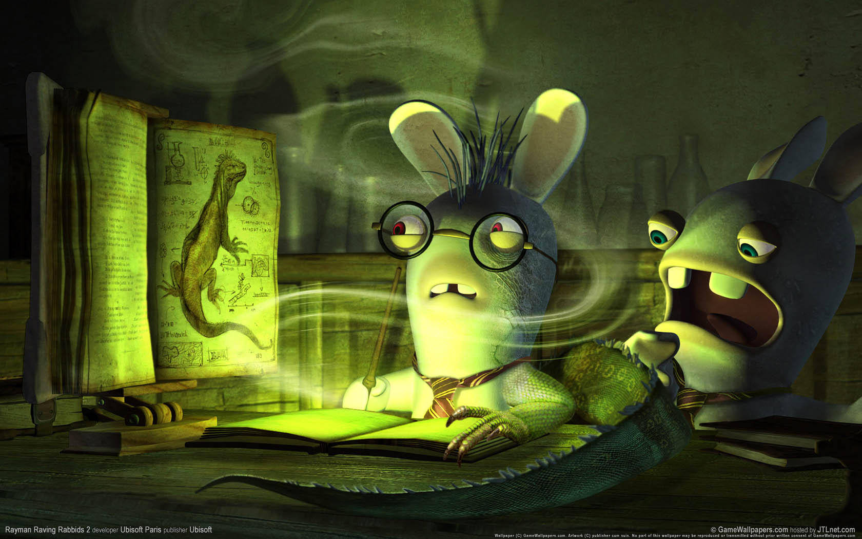 Rayman Raving Rabbids 2 achtergrond 02 1680x1050