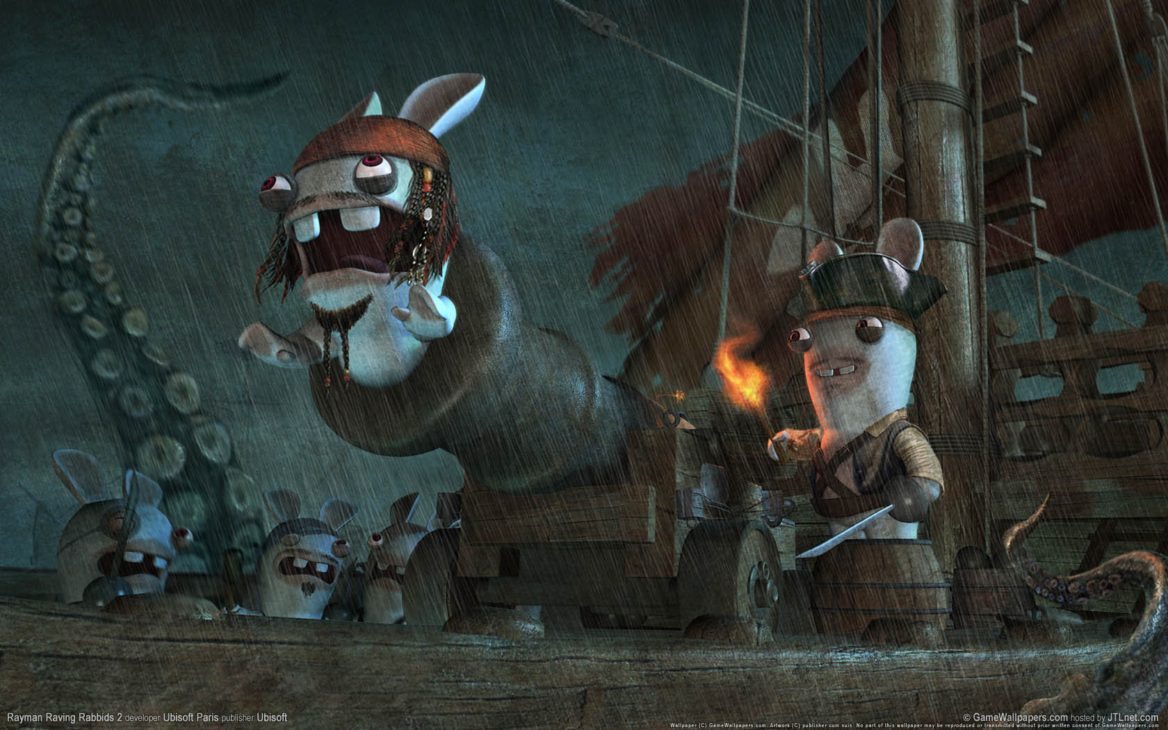 Rayman Raving Rabbids 2 wallpaper 03 1680x1050