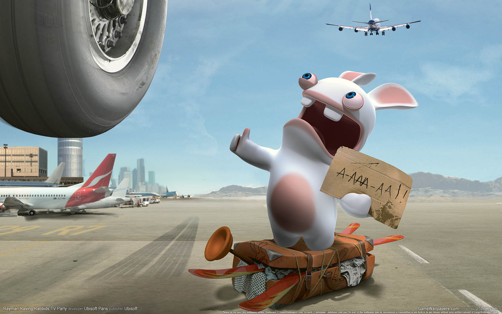 Rayman Raving Rabbids 2 wallpaper 04 1680x1050