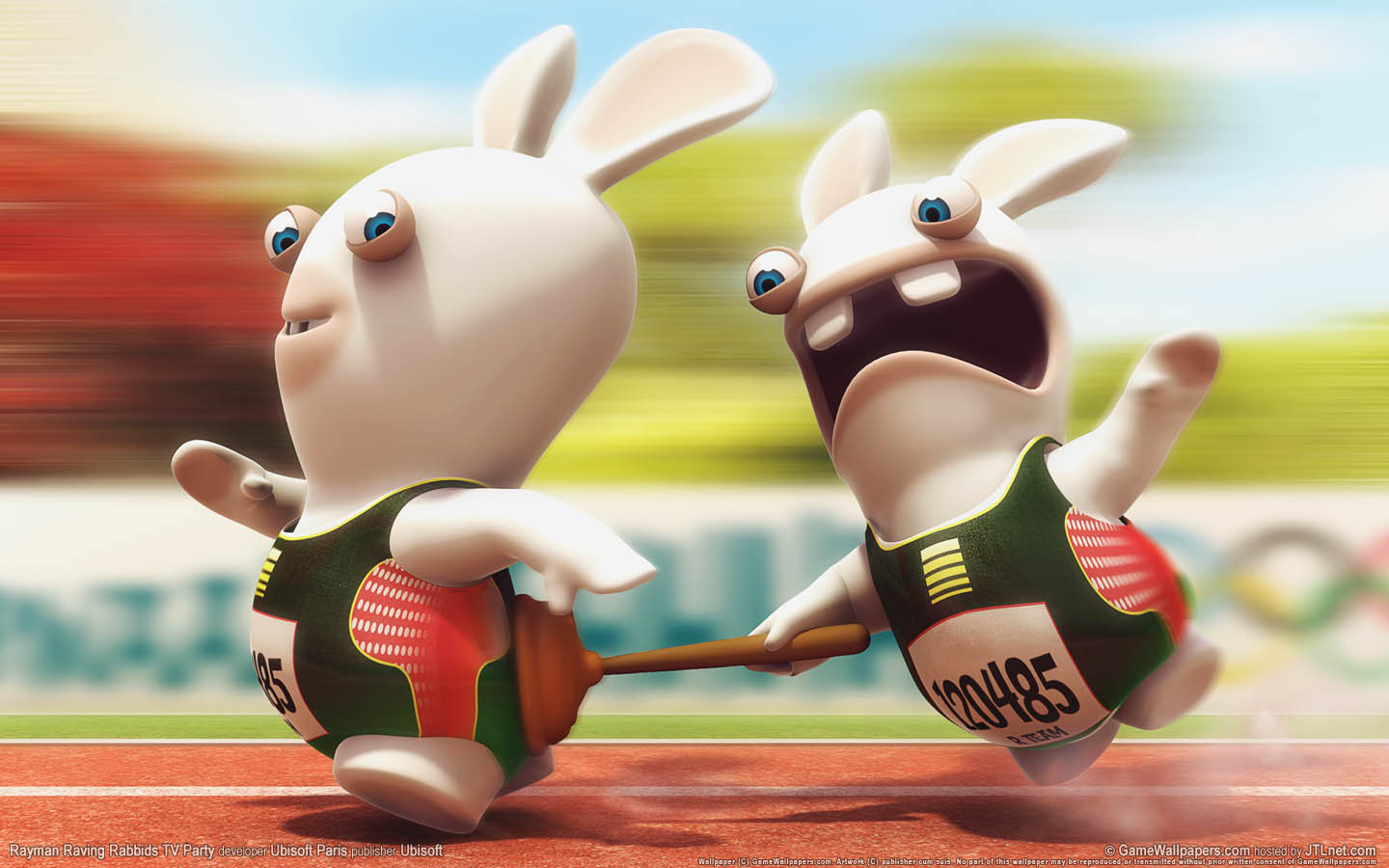 Rayman Raving Rabbids TV Party achtergrond 03 1440x900