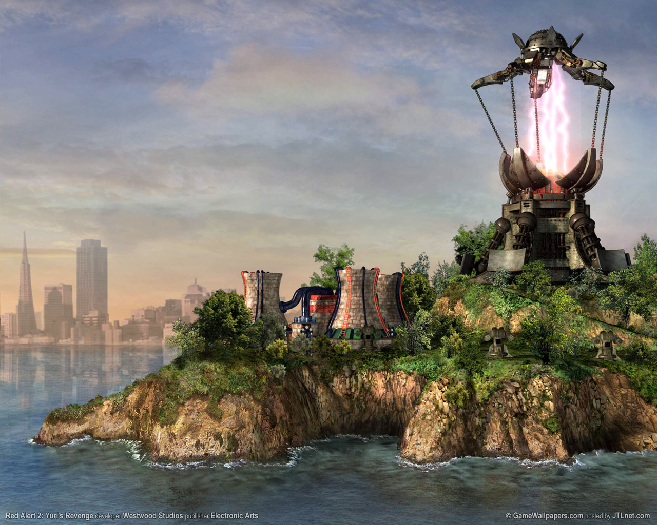 Red Alert 2: Yuri's Revenge achtergrond 02 1280x1024